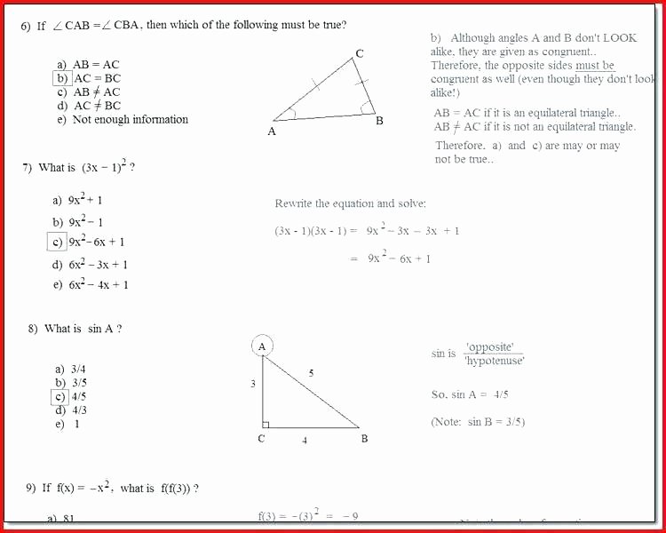 Act Prep Math Worksheets Pdf Act Math Worksheets Map Prep Testing Practice Primary