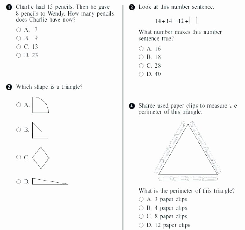 Act Prep Worksheets English Beautiful Practice Test Kindergarten Grade Math Worksheets 5th Reading