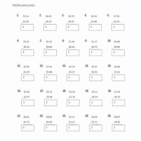 Adding and Subtracting Money Worksheets Counting Money Worksheets Grade Skip with Coins 1 2nd Pdf for