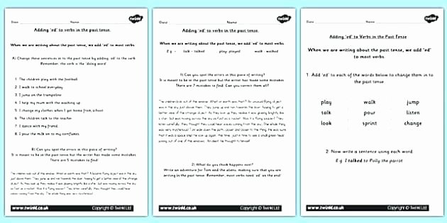 Adding S and Es Worksheets Verbs Worksheets Resource First Grade Word Ends Center S Ed