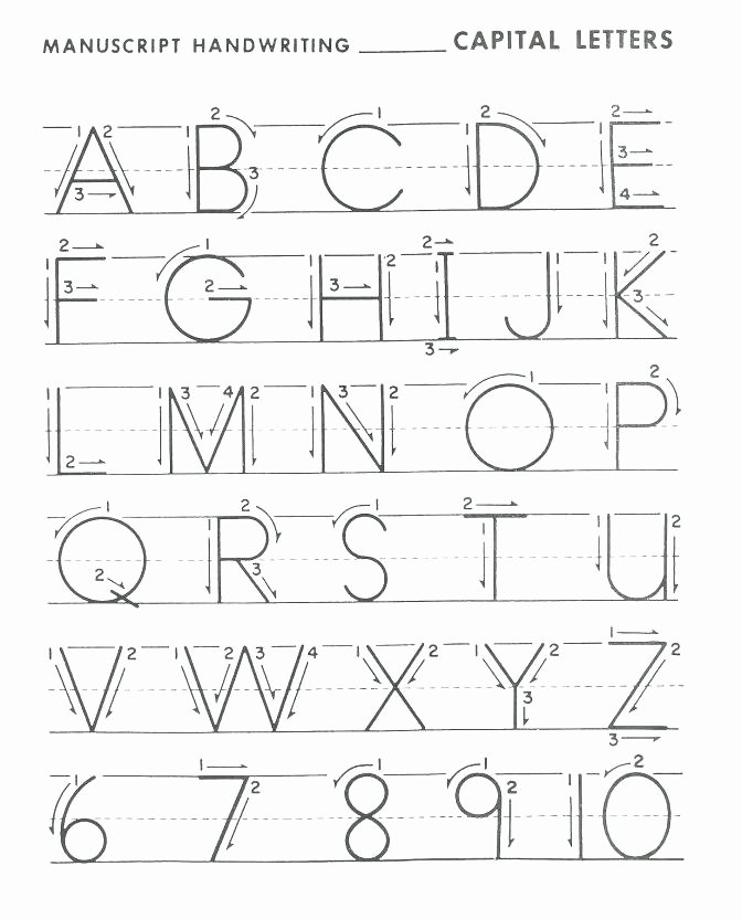 Alphabet Trace Sheets Printable Worksheets Printable Alphabet Handwriting
