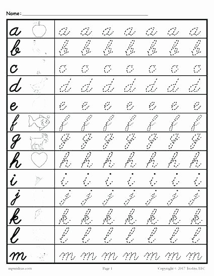 Alphabet Tracing Worksheets Az Pdf Alphabet Writing Worksheets Pdf
