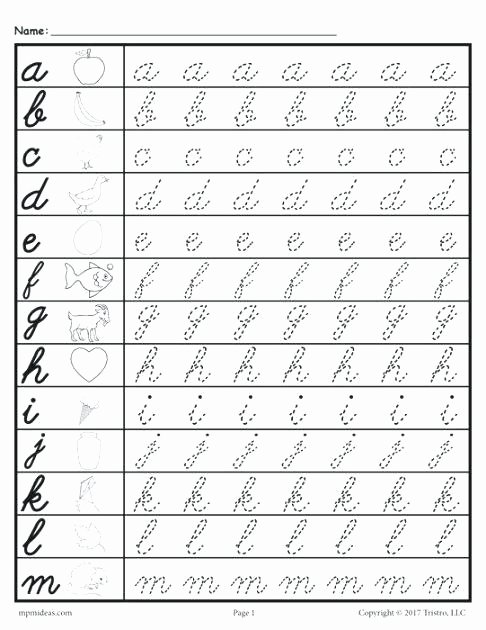 Alphabet Tracing Worksheets Pdf Cursive Letters Tracing Worksheets