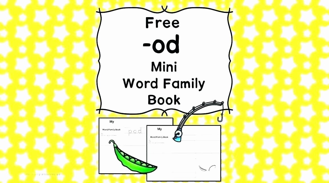 Am Word Family Worksheet Ad Family Worksheets