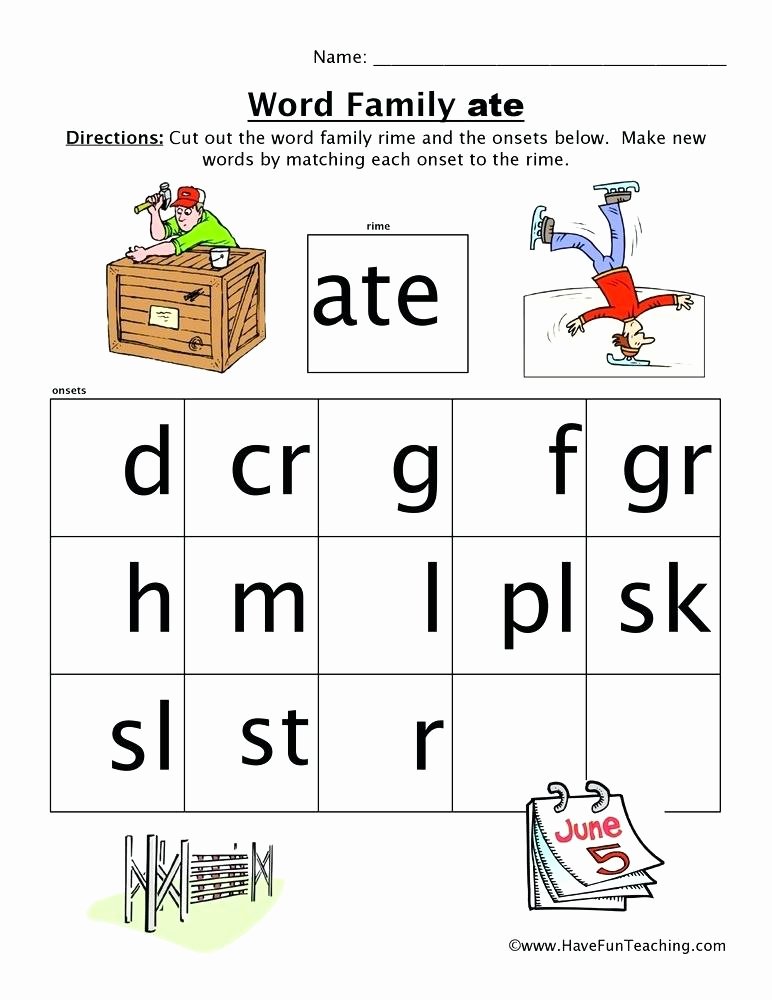 Am Word Family Worksheet An Word Family Worksheets – butterbeebetty