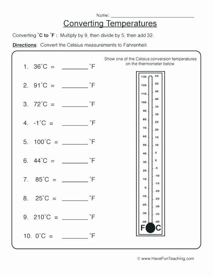 Anger thermometer Worksheet Temperature Worksheets Free Printable thermometer Worksheets