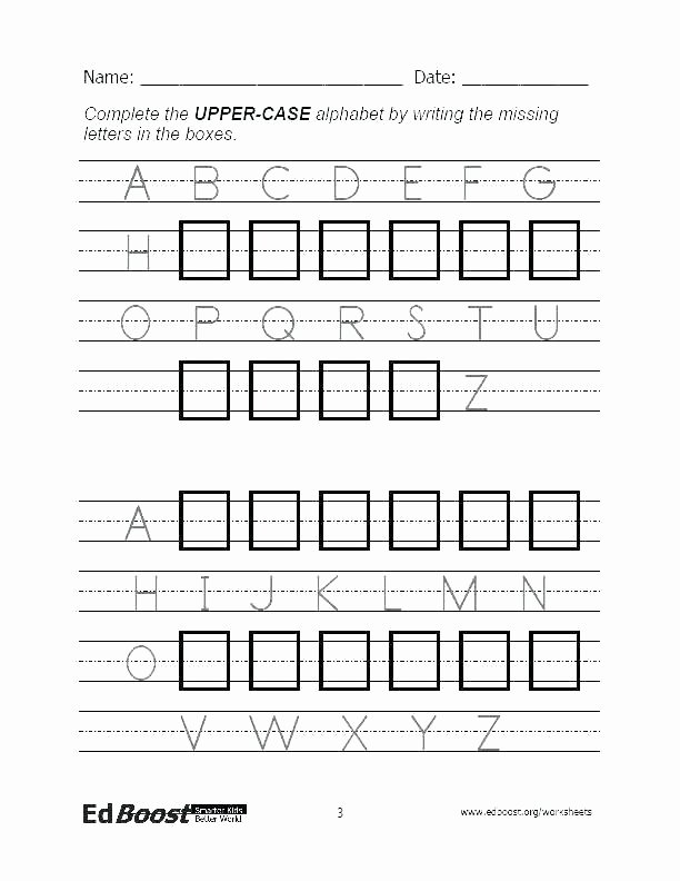 Arabic Alphabet Tracing Worksheets Alphabet Worksheets for First Grade Free Printable 4 Year