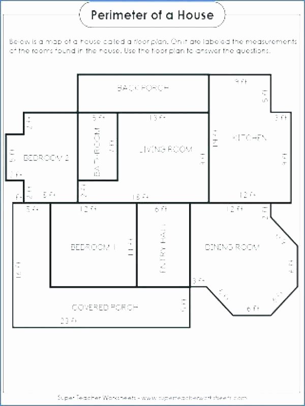 Area Of Compound Shapes Worksheet Teaching Perimeter Worksheets