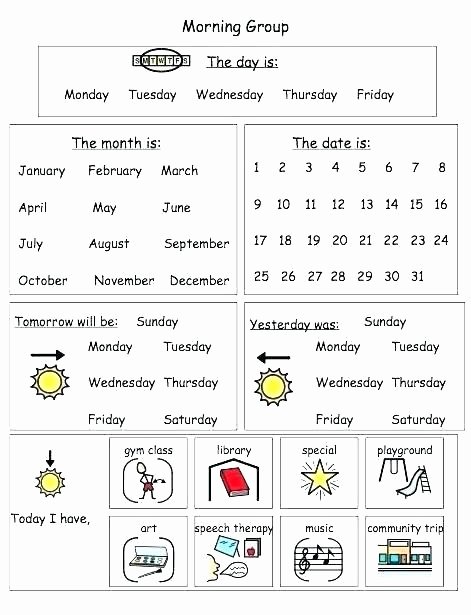 Arrays Worksheets Grade 2 Calendar Worksheets for 3rd Grade