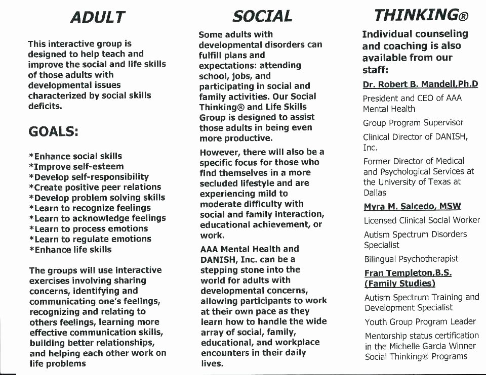 Autism Life Skills Worksheets Teaching social Skills to Youth Worksheets