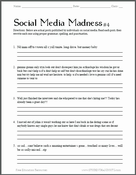 Autism Worksheets social Skills Free Printable Autism Worksheets Best social Skills