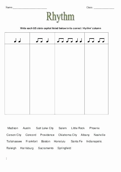 Beginner Piano Worksheets Middle School Band Worksheets