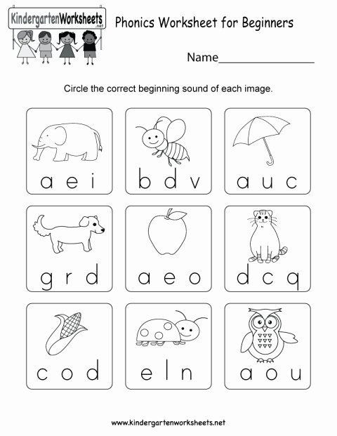 Beginning and Ending sounds Worksheet Phonics Worksheets Kindergarten Redwoodsmedia