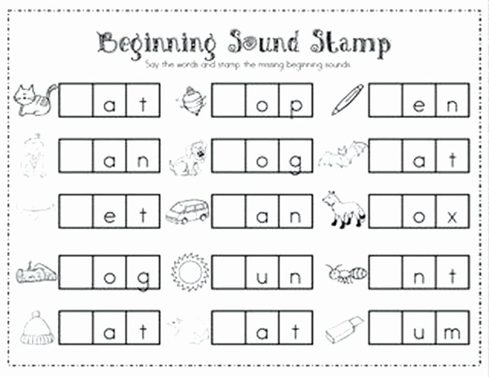 Big Vs Little Worksheets Medium to Size Letter sound Worksheets for