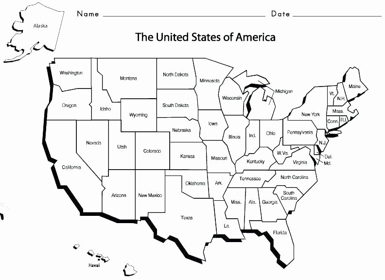 Blank Us Map Quiz Printable Regions the United States Worksheets Five Pdf Map Blank