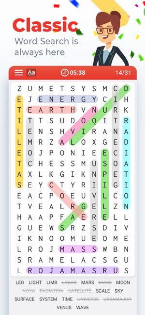 Body Systems Crossword Word Search Colorful On the App Store
