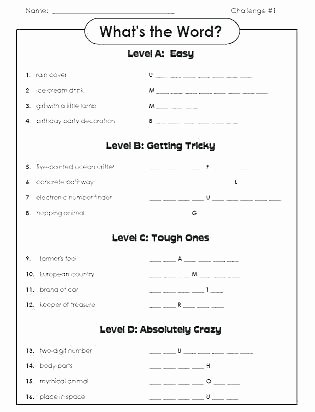 Brain Teasers for Kids Worksheet 2nd Grade Brain Teasers Worksheets
