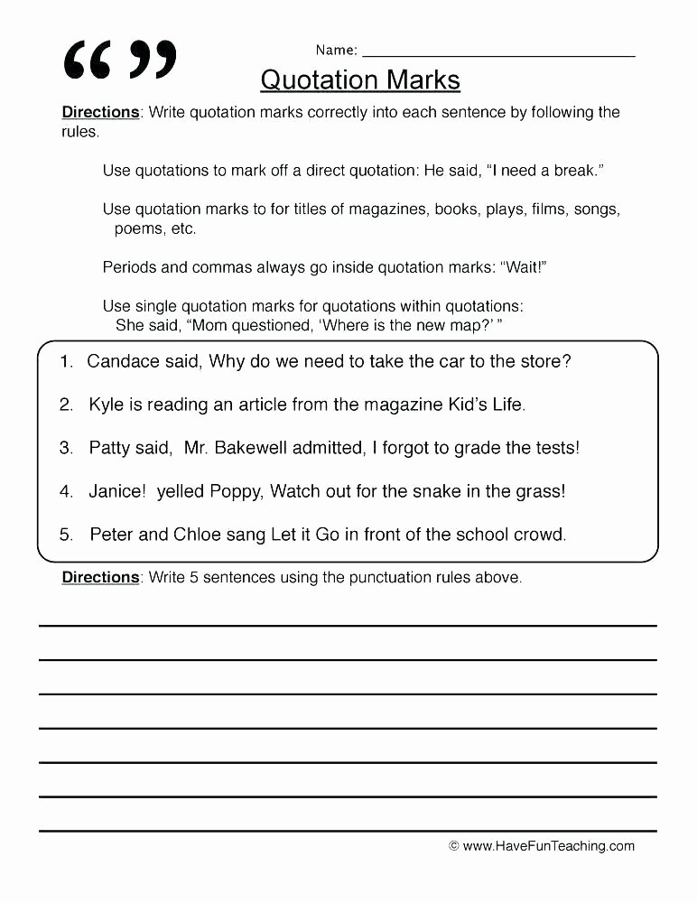 Capitalization Worksheets for 2nd Grade Ma Worksheets 2nd Grade