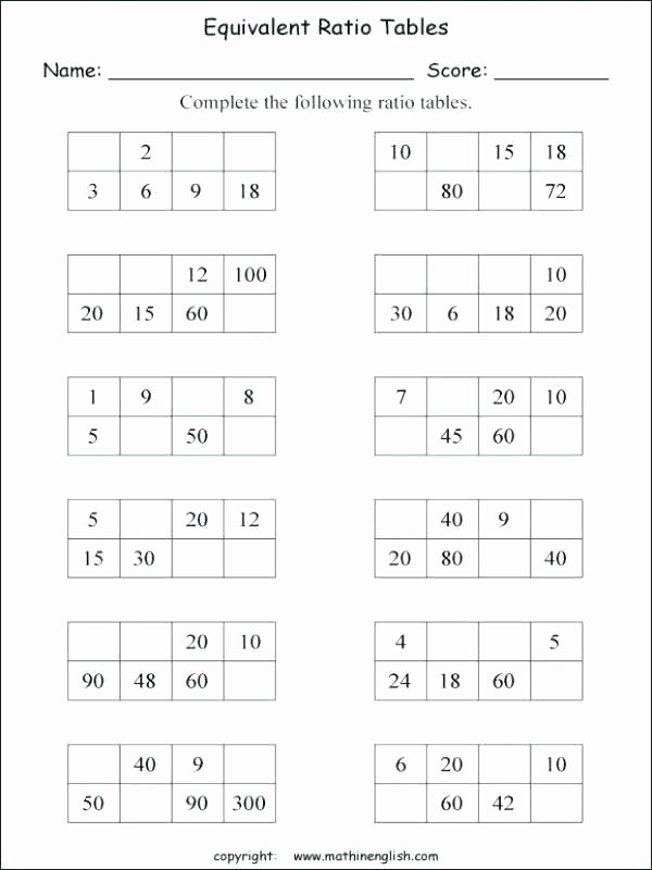 Challenge Math Worksheets Rate and Ratio Worksheets – Trubs