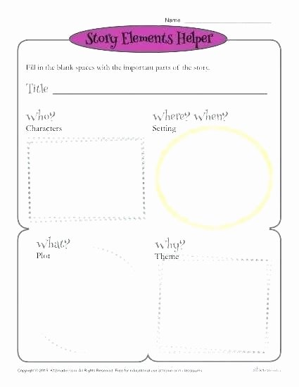 Character Setting Worksheets 6th Grade Plot Worksheets