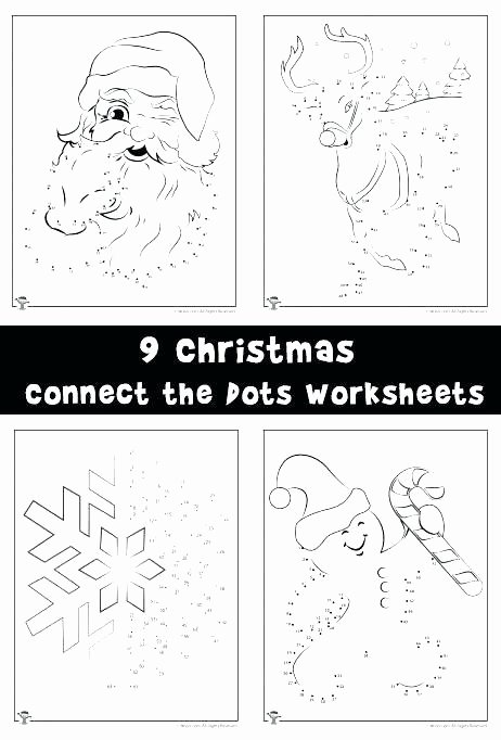 Christmas Connect the Dots Printables Connect the Dots Worksheets Connect Dot to Dot Kindergarten