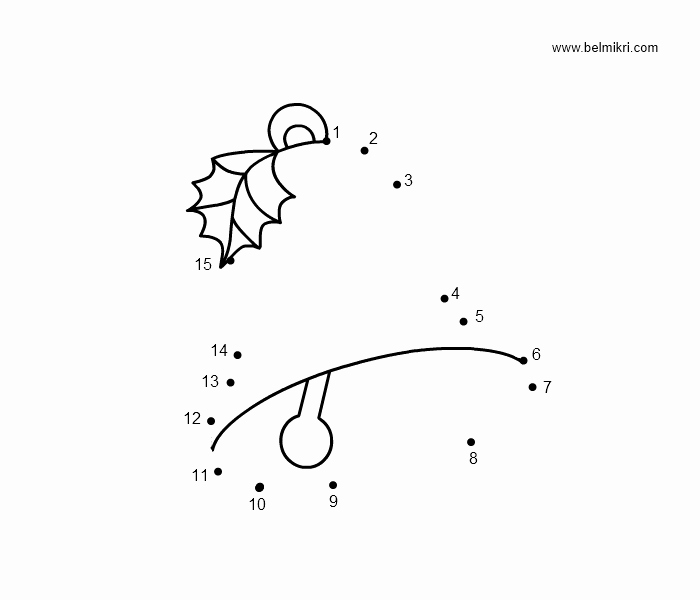Christmas Connect the Dots Printables Printable Coloring Pages Dot the Dot
