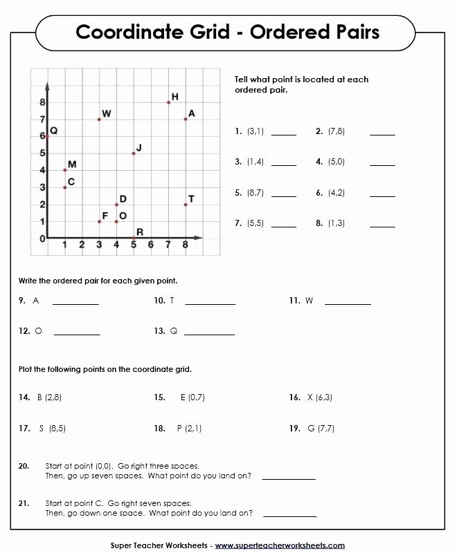 Christmas Coordinate Graphing 6th Grade Graphing Worksheets Integers and ordered Pairs