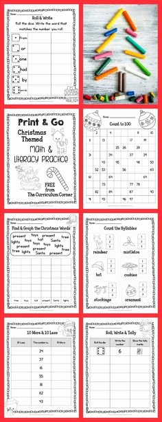 Christmas Fluency Passages 91 Best Christmas Activities Images In 2018