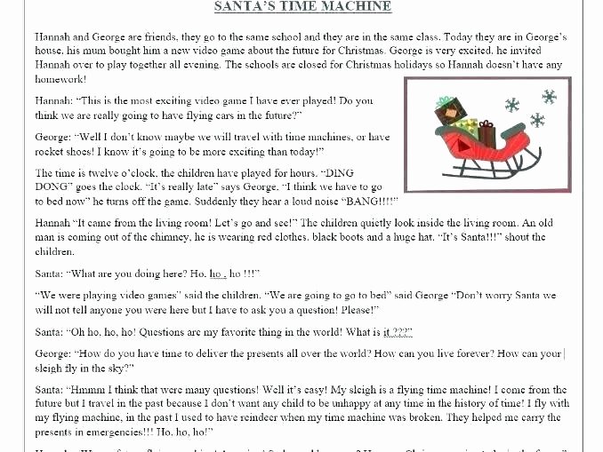 Christmas Fluency Passages Guided Reading Worksheets Guided Reading Worksheets Guided