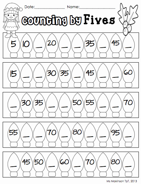 Christmas Graphing Worksheets Christmas and Winter Literacy and Math Activities