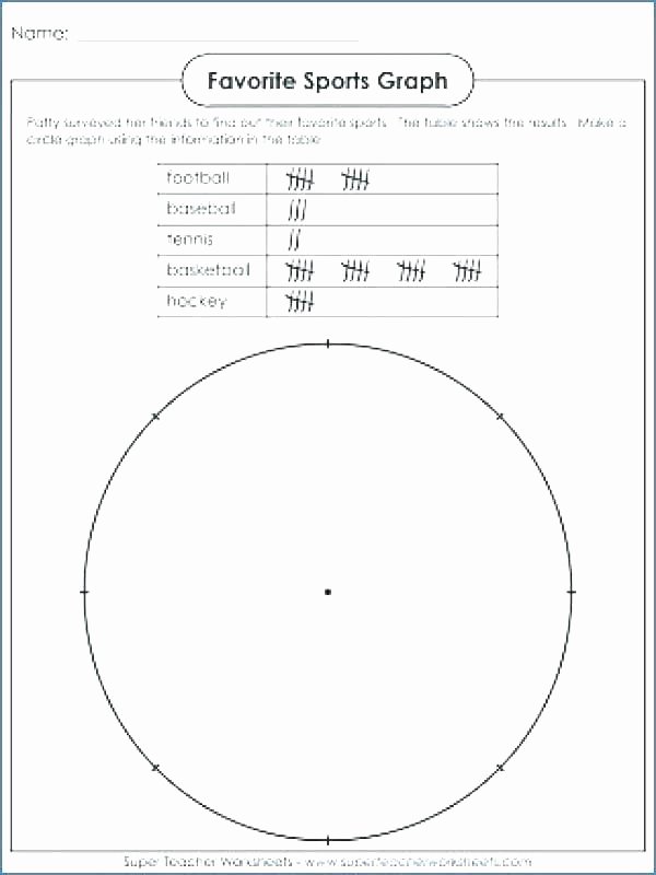 Circle Graphs Worksheets 7th Grade Free Printable Graphing Worksheets