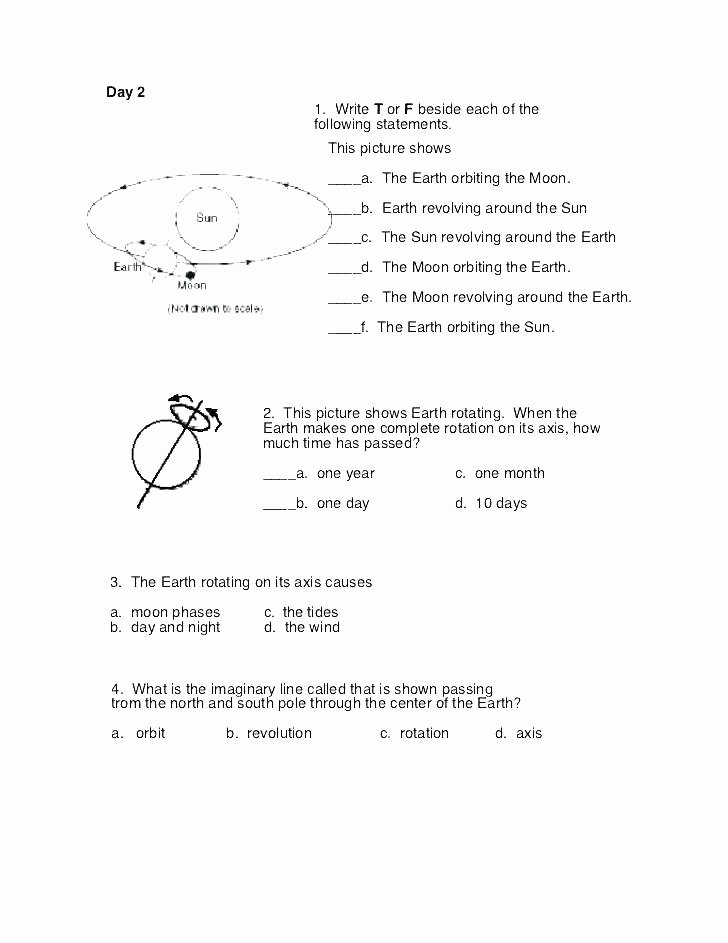 Ck Worksheets for 1st Grade Day Night Worksheets First Grade and Earth Printable the Sun