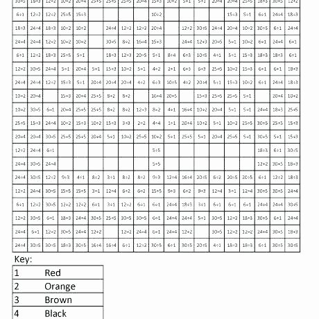 Coloring Squared Worksheets Number Grid Worksheets – Michaeltedja
