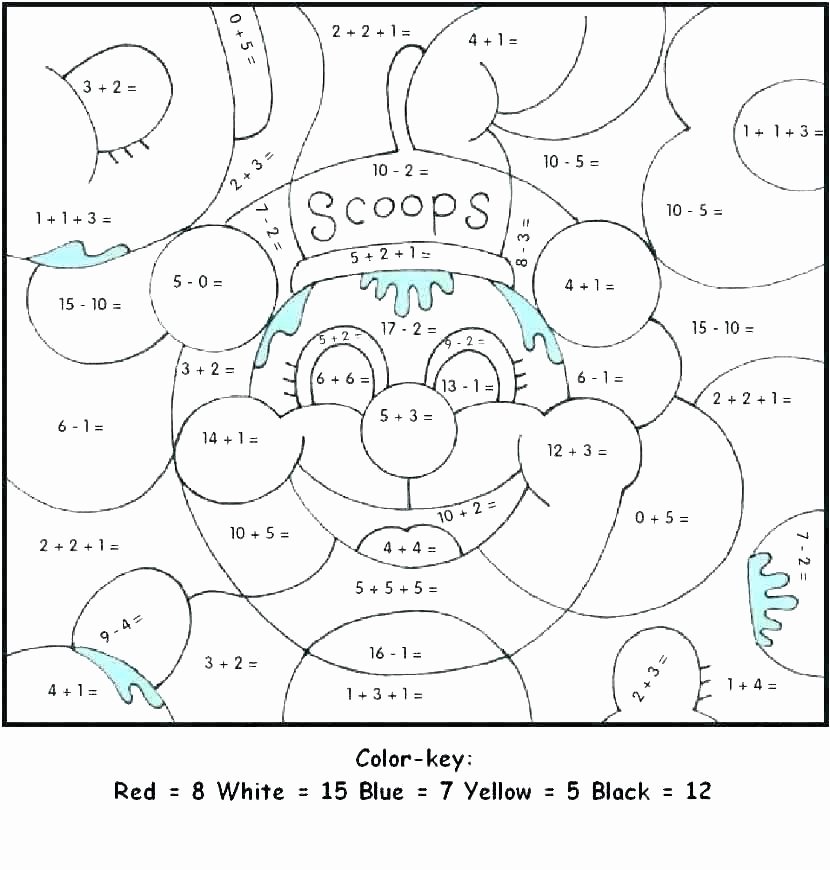 Coloring Worksheets for 2nd Grade Coloring Math Pages – Basestudios