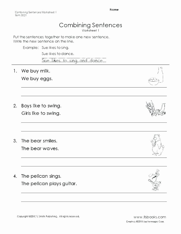 Combining Sentences Worksheets 5th Grade Sentence Correction Worksheets Grade Choice Image Worksheet