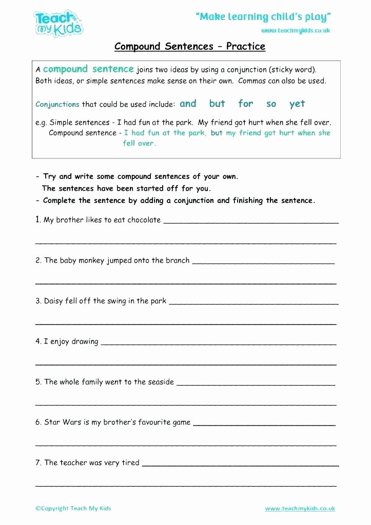 Combining Sentences Worksheets 5th Grade Writing Better Sentences Worksheets Sentence Kindergarten