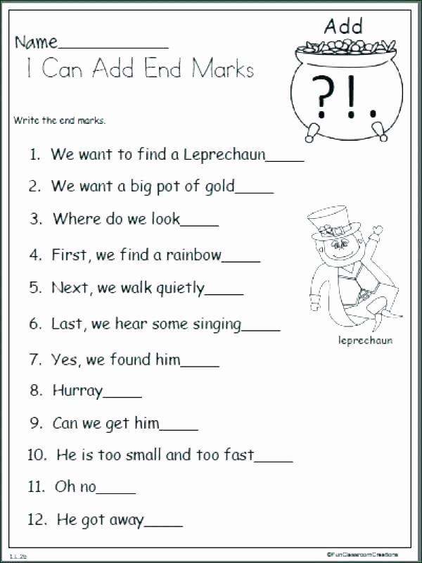 Comma Worksheets 2nd Grade Punctuation Practice Worksheets Writing Using Mas 8th Grade