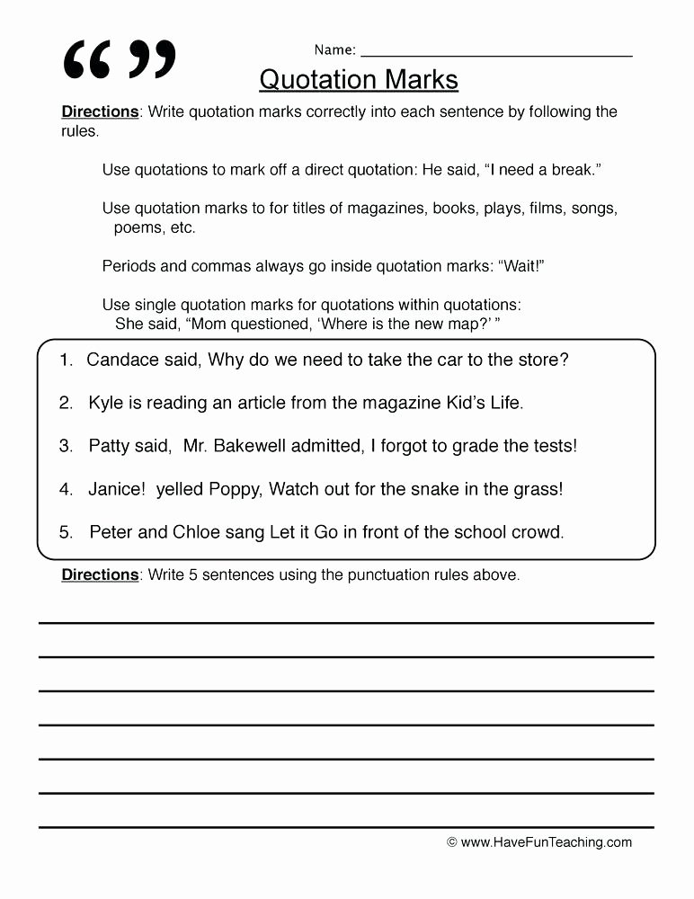 Comma Worksheets 2nd Grade Worksheets End Marks Punctuation Worksheet 1 Ending Grade 7