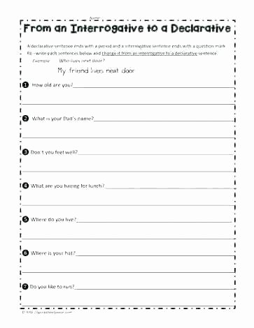 Commas Worksheet 5th Grade Ending Punctuation Worksheets for 2nd Grade Second Free