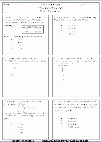 Common Core Measurement Worksheets Free Math Measurement Worksheets Grade for Extraordinary