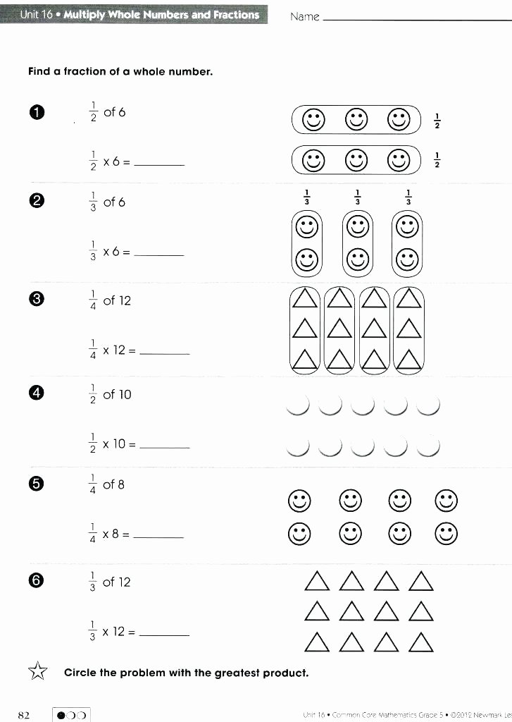 Common Core Sheets Fractions Coloring Mixed Fractions – Littapes