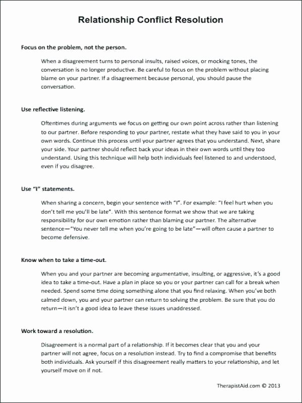 Communication Worksheets for Adults Healthy Relationships Worksheets – Trungcollection
