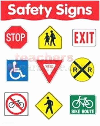 Community Signs Worksheets Lovely W Safety Signs Worksheet Munity and Symbols Worksheets