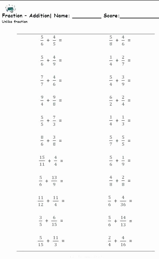 Comparing Fractions Third Grade Worksheet Third Grade Math Fractions Worksheets