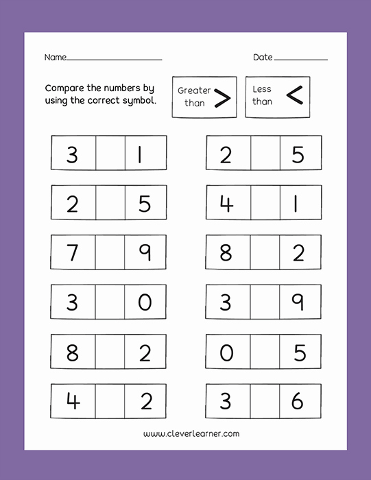 Comparing Quantities Worksheets Fresh Pin by Clever Learner On Addition Of Numbers Worksheets
