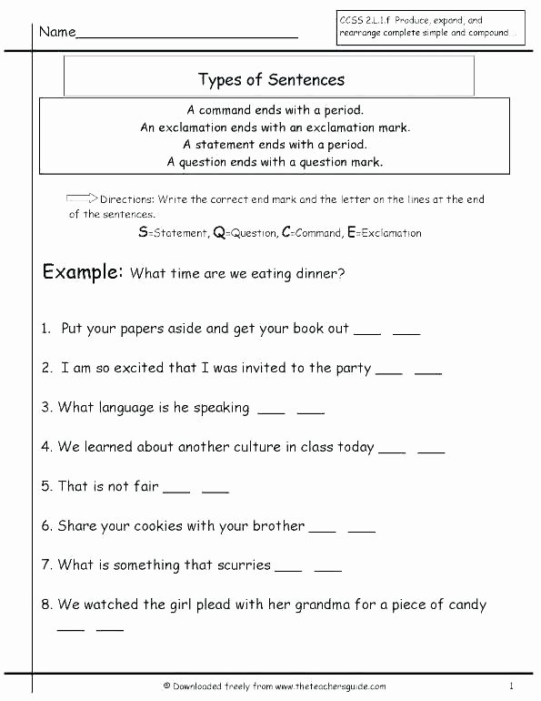 Complete and Incomplete Sentence Worksheets In This Worksheet Your Student Will Rewrite A Pound