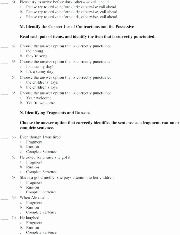 Complete and Incomplete Sentence Worksheets Number Sentence Worksheets 4th Grade – Ozerasansor