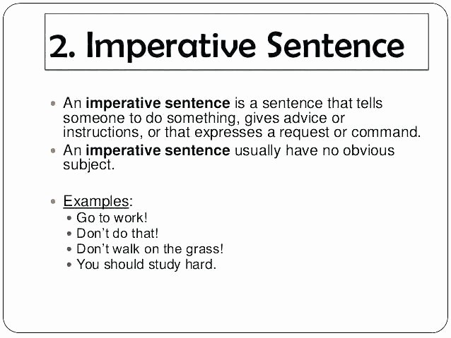Complete Sentence Worksheets 1st Grade Exclamatory Sentence Examples Collection Free Imperative