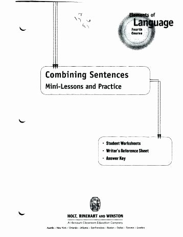 Complex Sentences Worksheets with Answers Bining Sentences Sentence Worksheet 2 Pound Worksheets