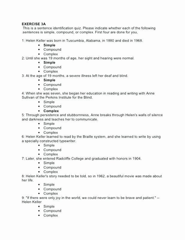 Complex Sentences Worksheets with Answers Pound and Plex Sentence Worksheets – butterbeebetty